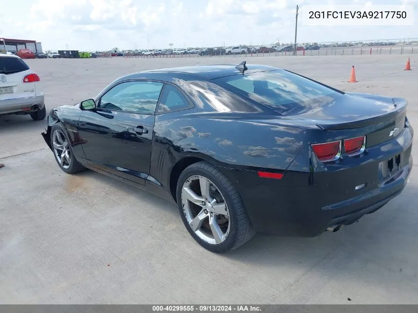 2G1FC1EV3A9217750 2010 Chevrolet Camaro 2Lt