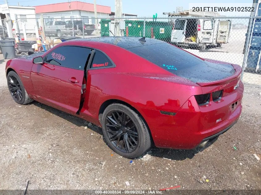 2010 Chevrolet Camaro 2Ss VIN: 2G1FT1EW6A9102522 Lot: 40308834