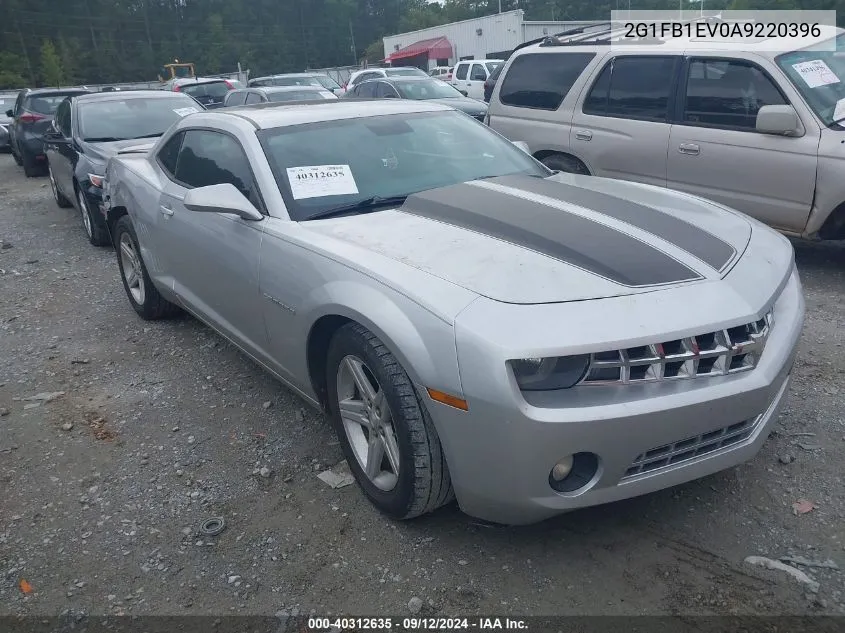 2G1FB1EV0A9220396 2010 Chevrolet Camaro 1Lt