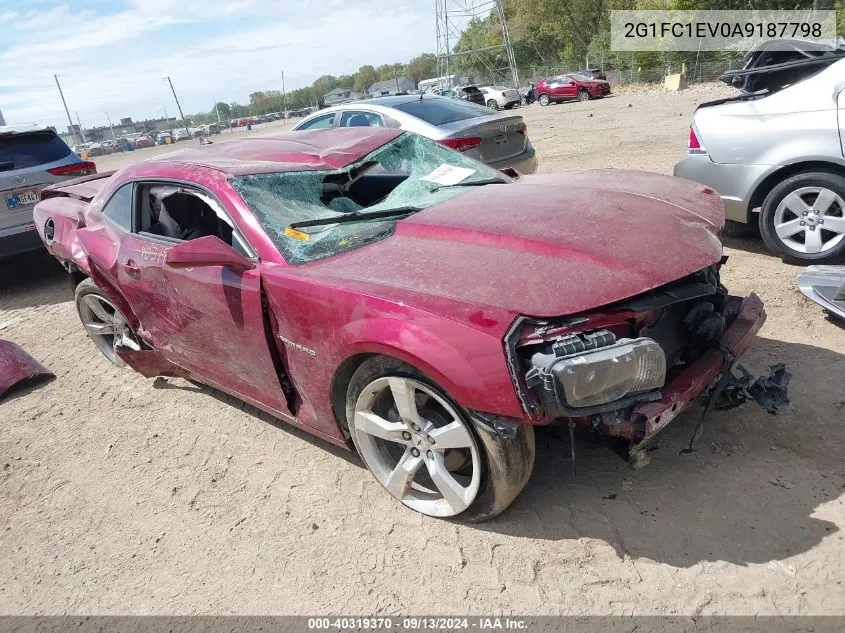 2010 Chevrolet Camaro Lt VIN: 2G1FC1EV0A9187798 Lot: 40319370