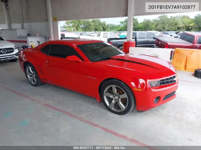 2G1FB1EV7A9102877 2010 Chevrolet Camaro Lt