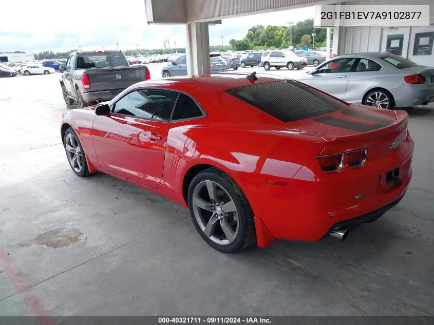 2010 Chevrolet Camaro Lt VIN: 2G1FB1EV7A9102877 Lot: 40321711