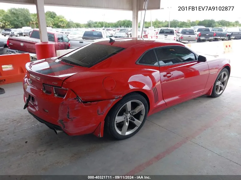 2010 Chevrolet Camaro Lt VIN: 2G1FB1EV7A9102877 Lot: 40321711