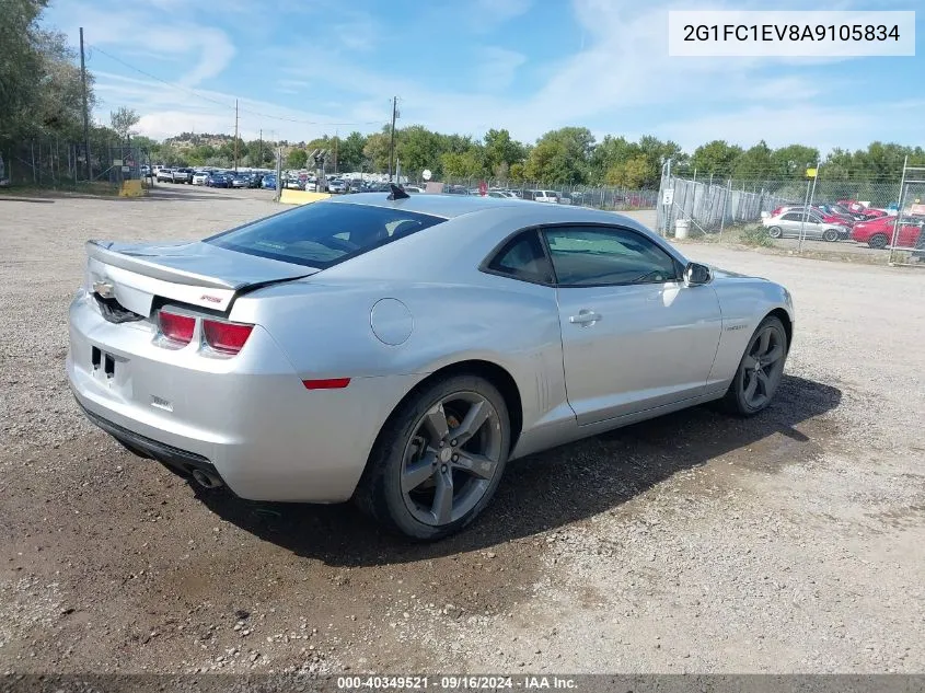 2010 Chevrolet Camaro 2Lt VIN: 2G1FC1EV8A9105834 Lot: 40349521