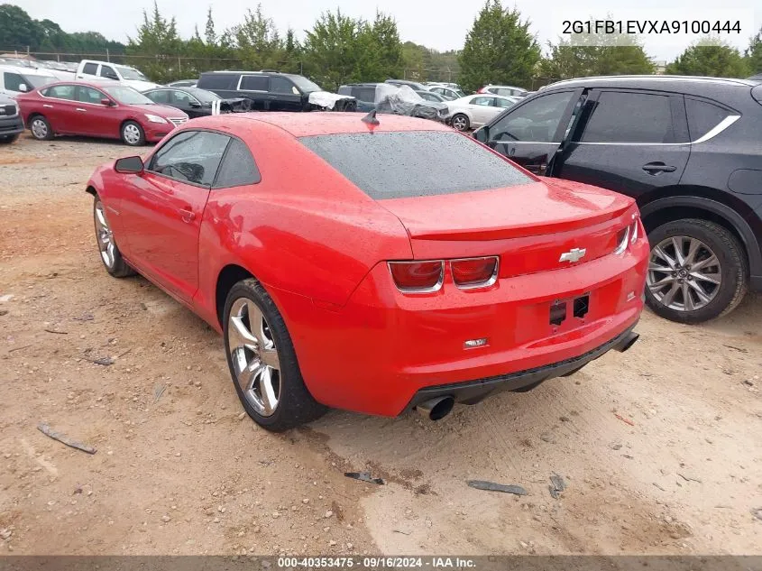 2010 Chevrolet Camaro Lt VIN: 2G1FB1EVXA9100444 Lot: 40353475