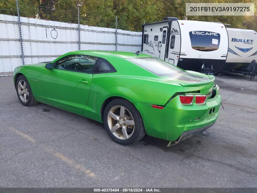 2010 Chevrolet Camaro Lt VIN: 2G1FB1EV3A9197275 Lot: 40370454