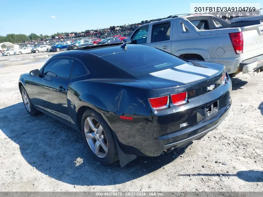 2010 Chevrolet Camaro 1Lt VIN: 2G1FB1EV3A9104769 Lot: 40375473