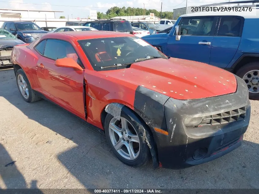 2G1FG1EV2A9182476 2010 Chevrolet Camaro 2Lt