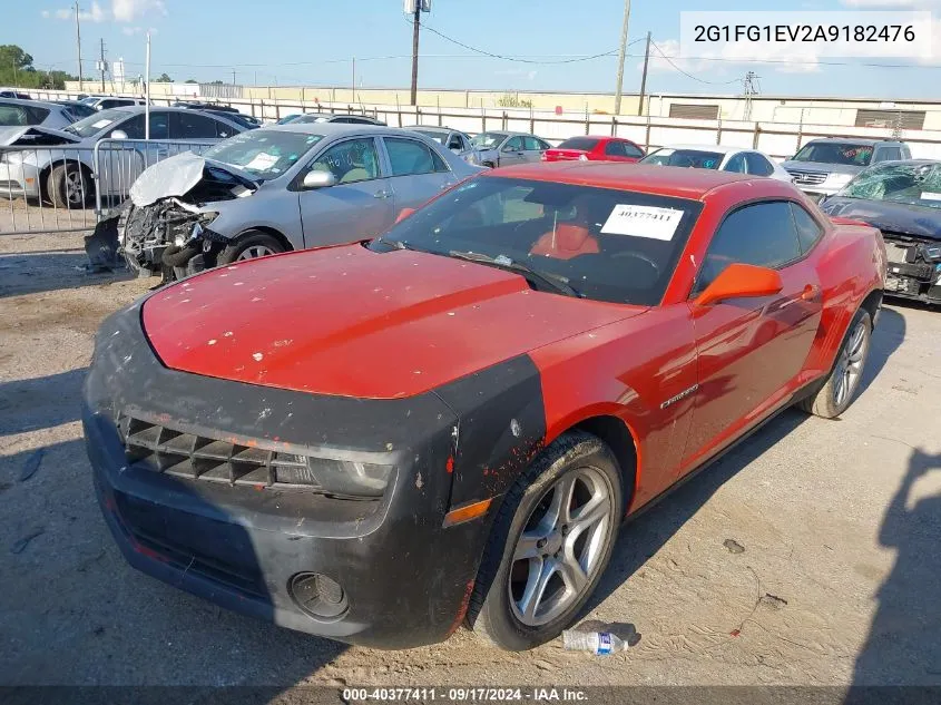 2G1FG1EV2A9182476 2010 Chevrolet Camaro 2Lt