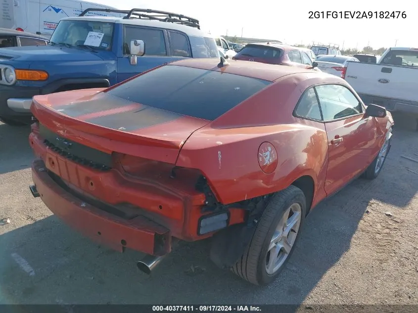 2G1FG1EV2A9182476 2010 Chevrolet Camaro 2Lt