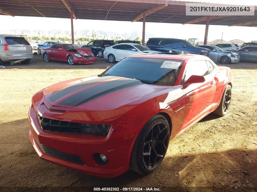 2010 Chevrolet Camaro 2Ss VIN: 2G1FK1EJXA9201643 Lot: 40382302