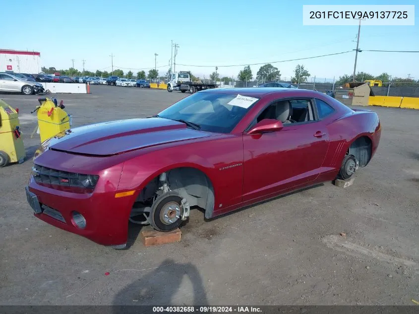 2010 Chevrolet Camaro 2Lt VIN: 2G1FC1EV9A9137725 Lot: 40382658