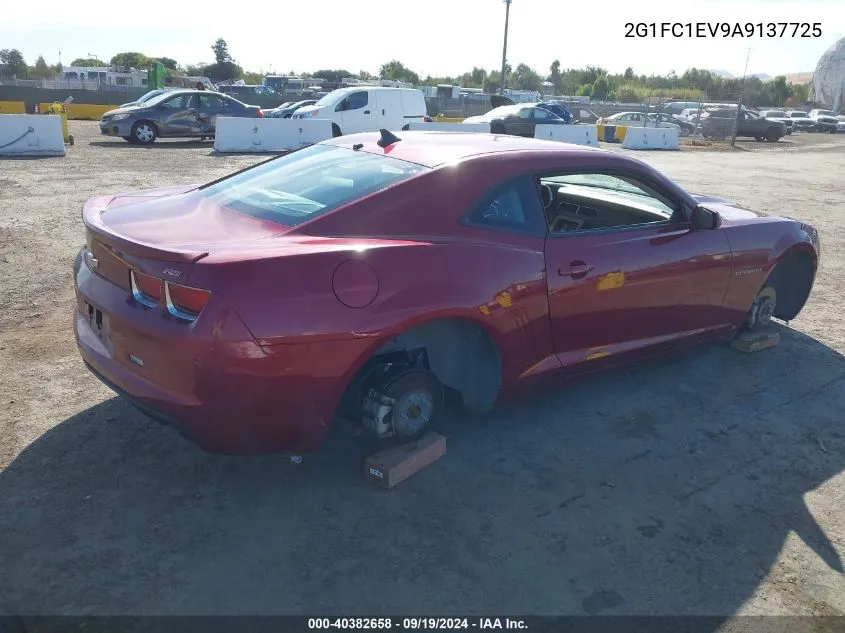 2010 Chevrolet Camaro 2Lt VIN: 2G1FC1EV9A9137725 Lot: 40382658