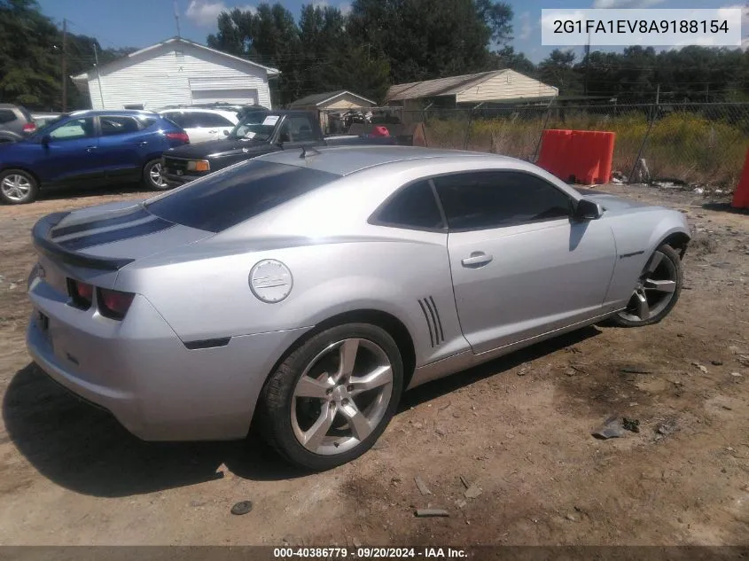 2010 Chevrolet Camaro 1Ls VIN: 2G1FA1EV8A9188154 Lot: 40386779