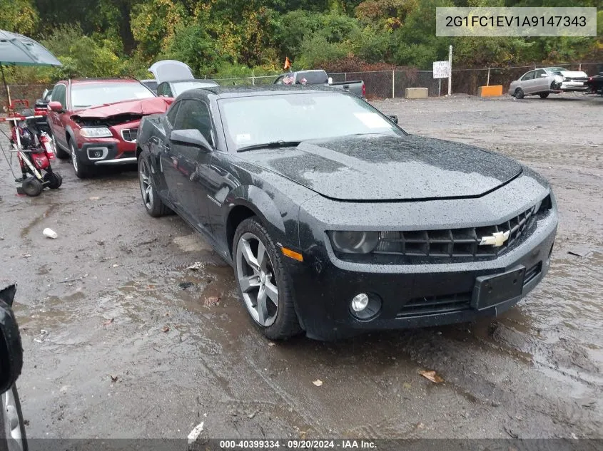 2010 Chevrolet Camaro 2Lt VIN: 2G1FC1EV1A9147343 Lot: 40399334