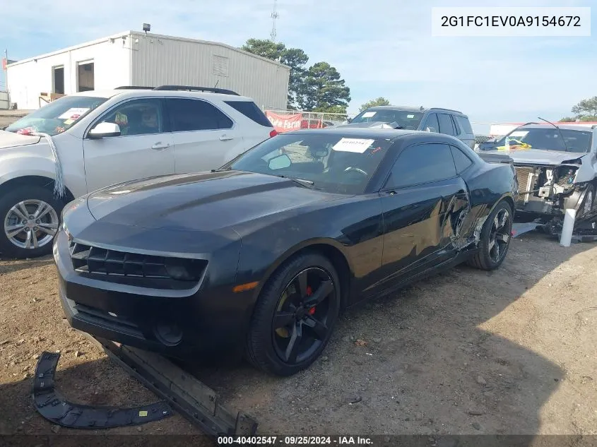 2010 Chevrolet Camaro 2Lt VIN: 2G1FC1EV0A9154672 Lot: 40402547