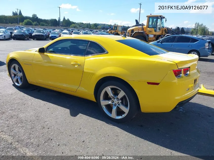 2G1FK1EJ0A9126077 2010 Chevrolet Camaro 2Ss