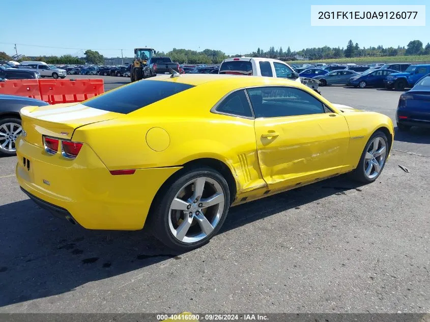 2010 Chevrolet Camaro 2Ss VIN: 2G1FK1EJ0A9126077 Lot: 40416090