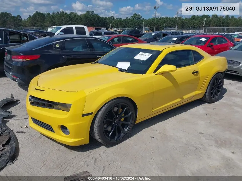 2010 Chevrolet Camaro 1Ss VIN: 2G1GJ13A9176040 Lot: 40493416