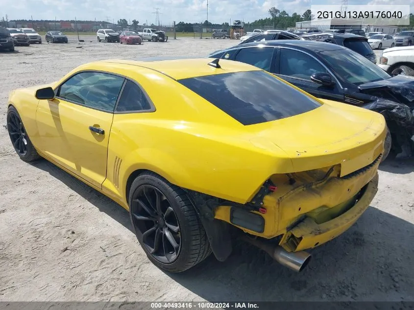 2010 Chevrolet Camaro 1Ss VIN: 2G1GJ13A9176040 Lot: 40493416