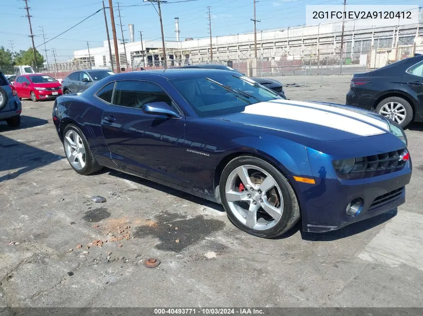 2010 Chevrolet Camaro 2Lt VIN: 2G1FC1EV2A9120412 Lot: 40493771