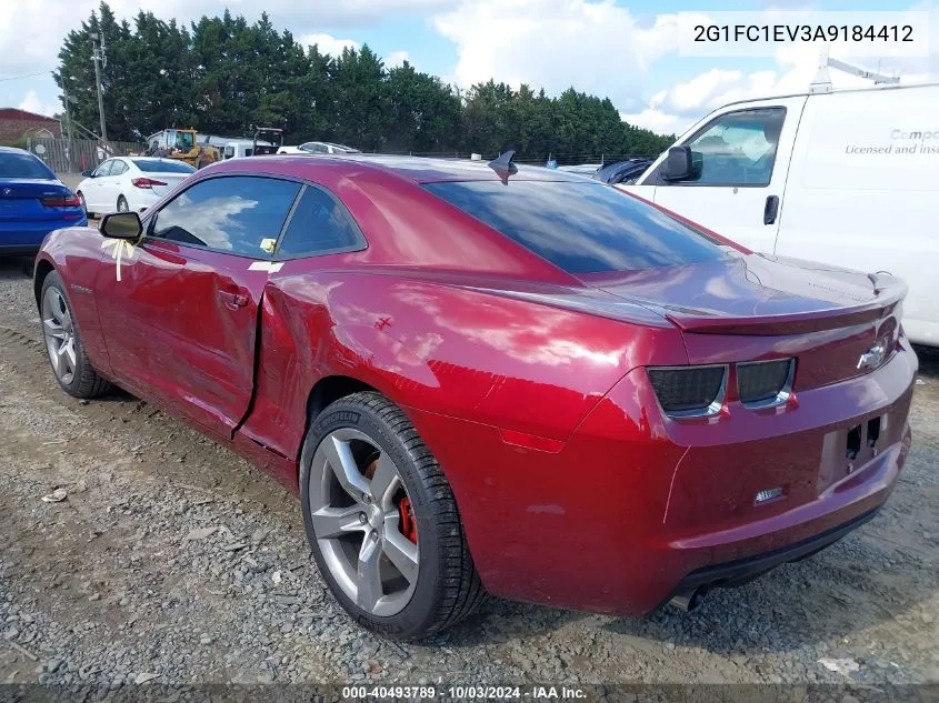 2010 Chevrolet Camaro 2Lt VIN: 2G1FC1EV3A9184412 Lot: 40493789