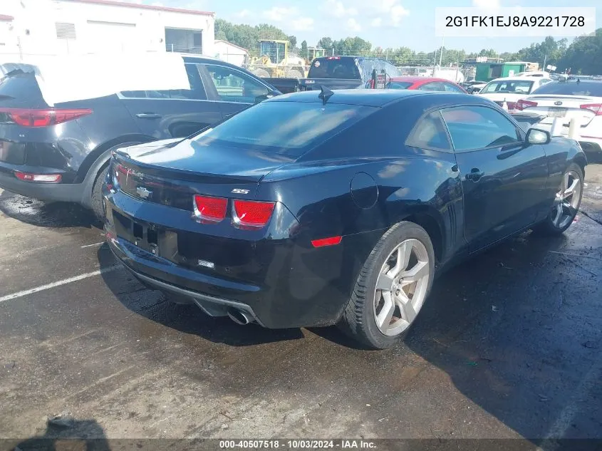 2010 Chevrolet Camaro 2Ss VIN: 2G1FK1EJ8A9221728 Lot: 40507518