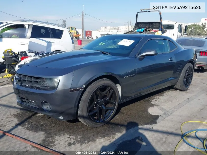 2G1FA1EV6A9215626 2010 Chevrolet Camaro 1Ls