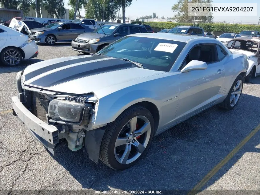 2G1FG1EVXA9204207 2010 Chevrolet Camaro 2Lt