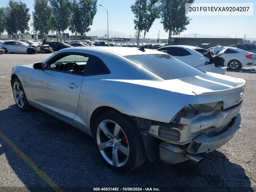 2G1FG1EVXA9204207 2010 Chevrolet Camaro 2Lt