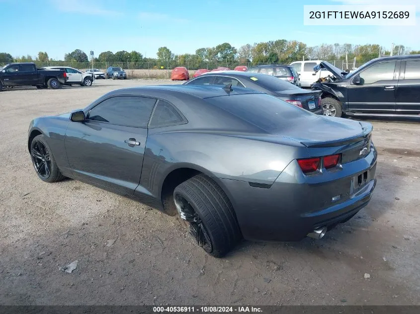 2010 Chevrolet Camaro Ss VIN: 2G1FT1EW6A9152689 Lot: 40536911