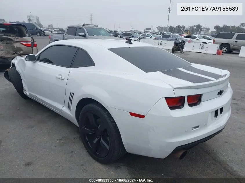 2G1FC1EV7A9155589 2010 Chevrolet Camaro 2Lt