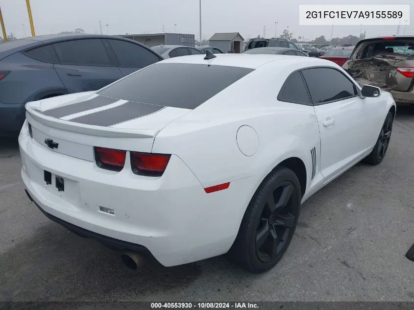 2G1FC1EV7A9155589 2010 Chevrolet Camaro 2Lt