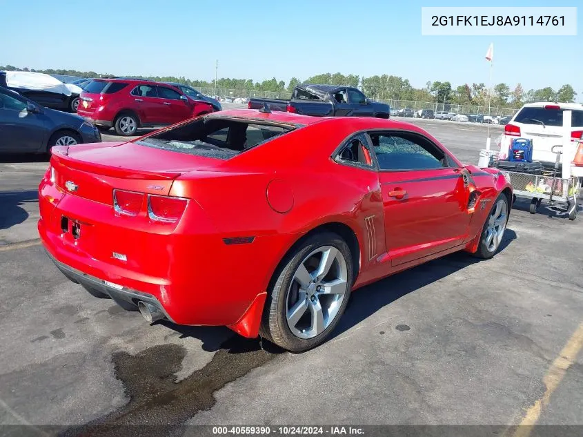 2010 Chevrolet Camaro 2Ss VIN: 2G1FK1EJ8A9114761 Lot: 40559390