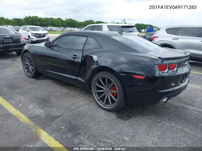 2010 Chevrolet Camaro 1Ls VIN: 2G1FA1EV0A9171283 Lot: 40560396