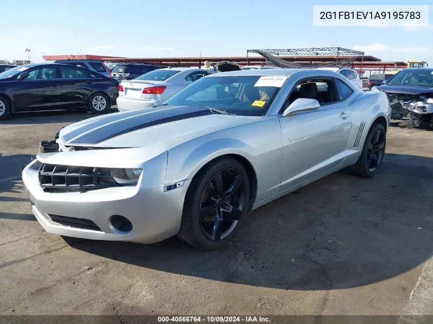 2010 Chevrolet Camaro 1Lt VIN: 2G1FB1EV1A9195783 Lot: 40566764