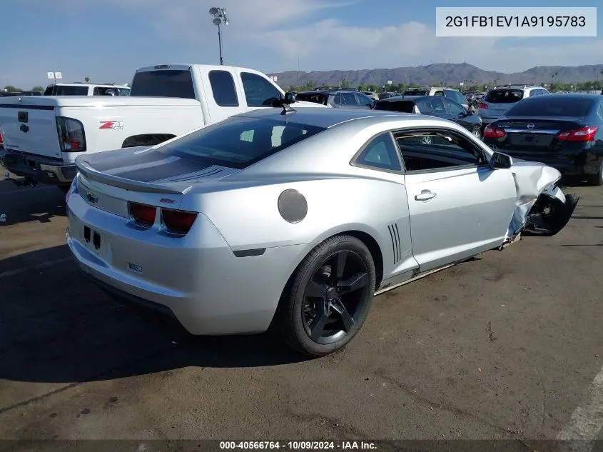 2010 Chevrolet Camaro 1Lt VIN: 2G1FB1EV1A9195783 Lot: 40566764