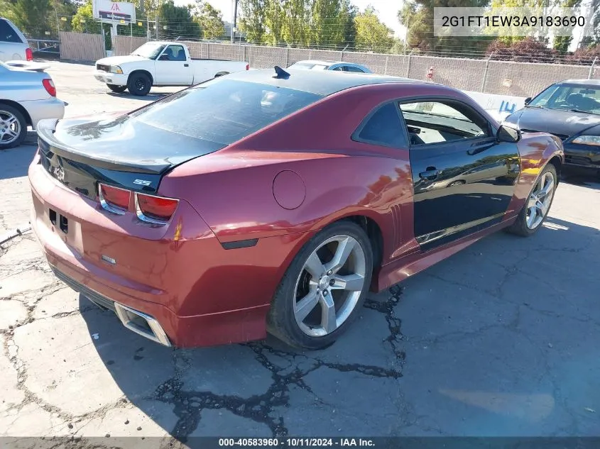 2010 Chevrolet Camaro 2Ss VIN: 2G1FT1EW3A9183690 Lot: 40583960