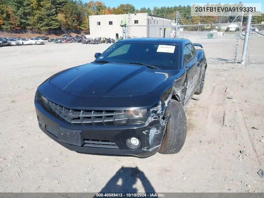 2G1FB1EV0A9193331 2010 Chevrolet Camaro 1Lt