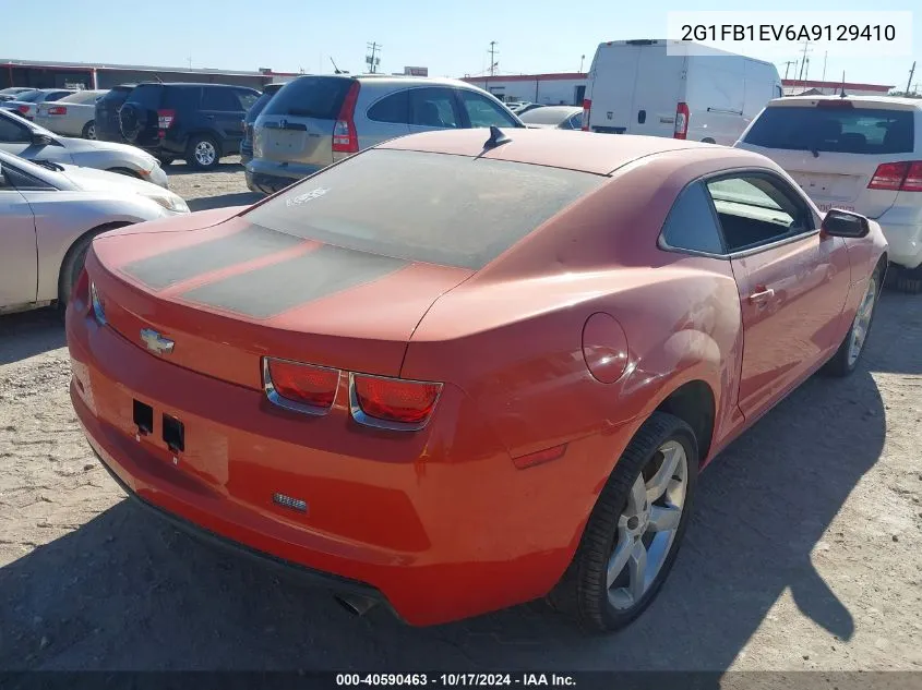 2G1FB1EV6A9129410 2010 Chevrolet Camaro 1Lt