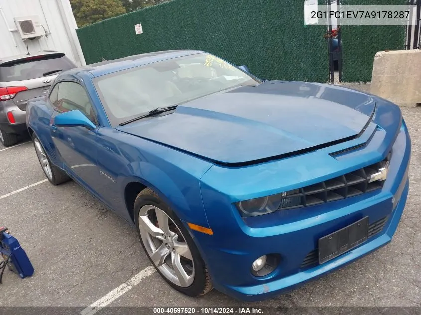 2G1FC1EV7A9178287 2010 Chevrolet Camaro Lt