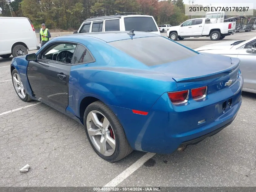 2010 Chevrolet Camaro Lt VIN: 2G1FC1EV7A9178287 Lot: 40597520