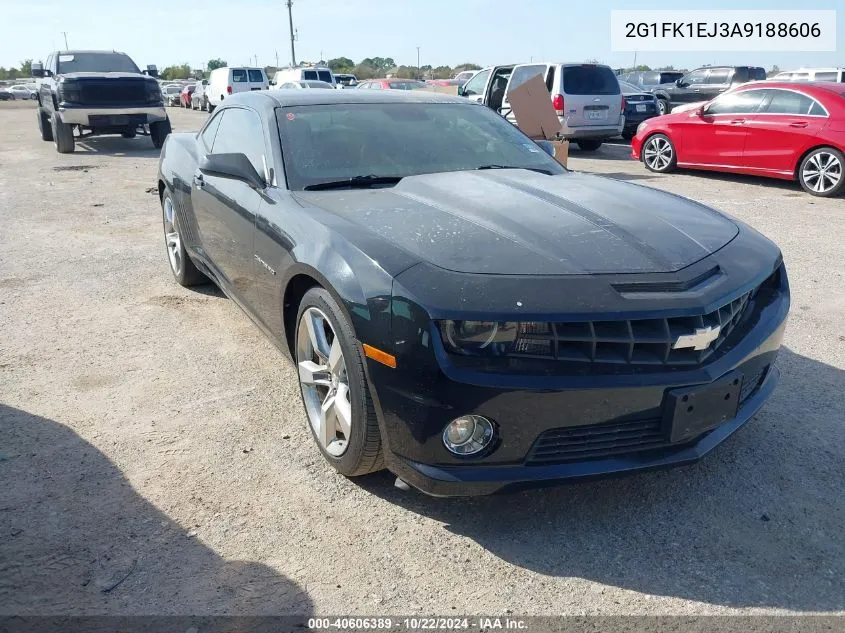 2G1FK1EJ3A9188606 2010 Chevrolet Camaro 2Ss