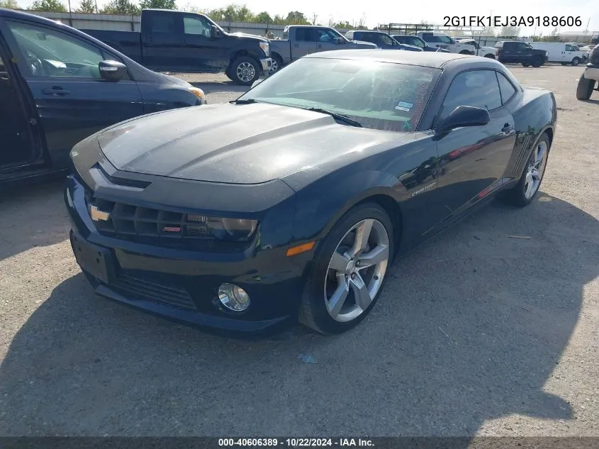 2010 Chevrolet Camaro 2Ss VIN: 2G1FK1EJ3A9188606 Lot: 40606389