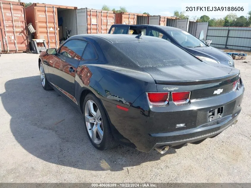 2G1FK1EJ3A9188606 2010 Chevrolet Camaro 2Ss