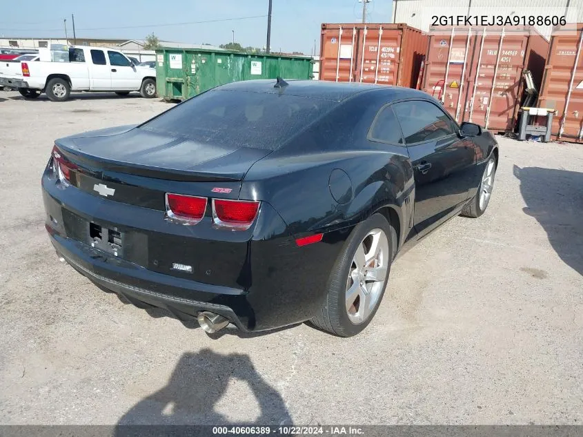 2G1FK1EJ3A9188606 2010 Chevrolet Camaro 2Ss