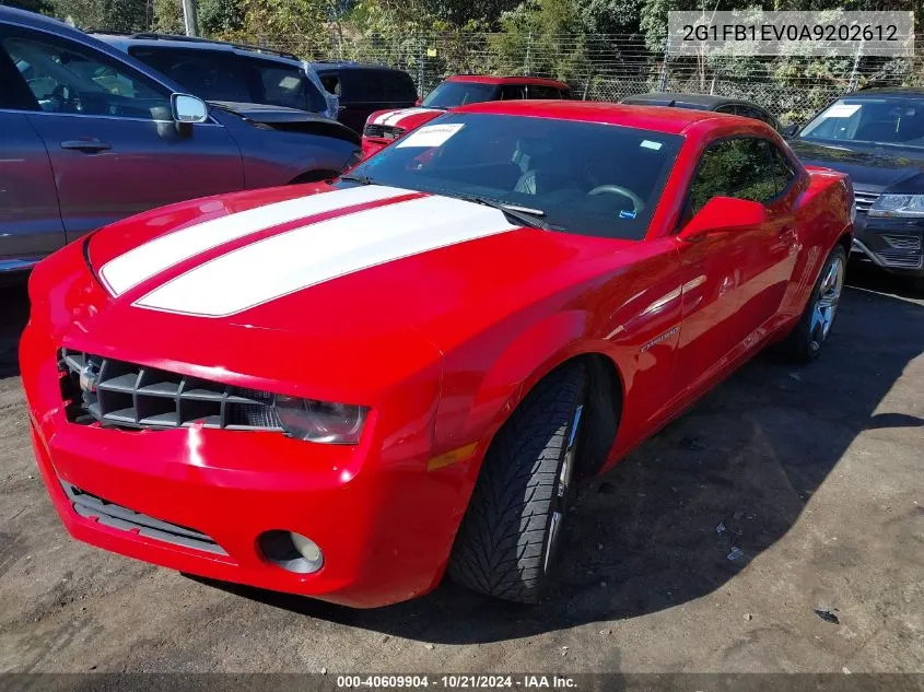 2010 Chevrolet Camaro 1Lt VIN: 2G1FB1EV0A9202612 Lot: 40609904