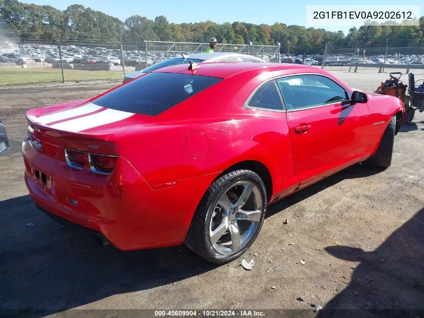 2G1FB1EV0A9202612 2010 Chevrolet Camaro 1Lt