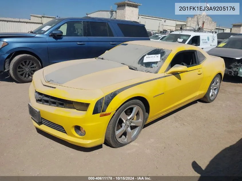 2G1FK1EJ3A9205176 2010 Chevrolet Camaro 2Ss