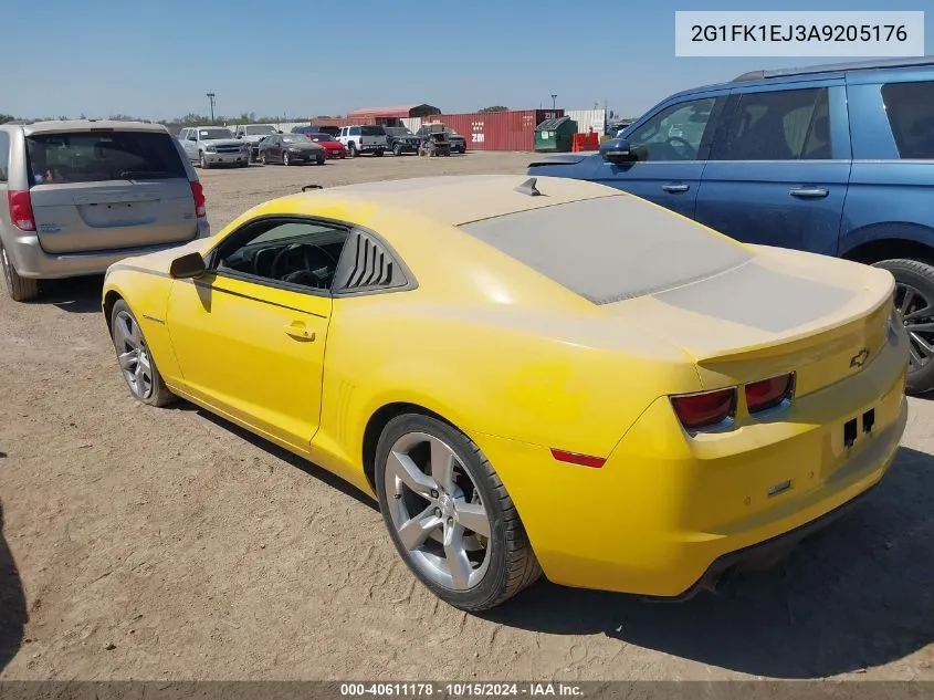 2010 Chevrolet Camaro 2Ss VIN: 2G1FK1EJ3A9205176 Lot: 40611178